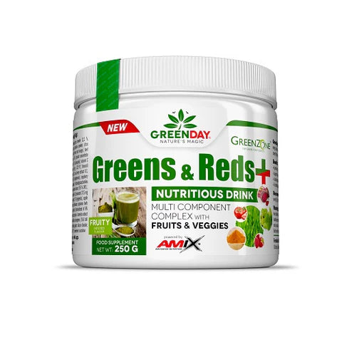 Batido Greens & Reds + 250 gr - Greenday®