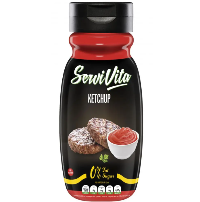 Salsa Zero Sabor Ketchup ServiVita 320 ml