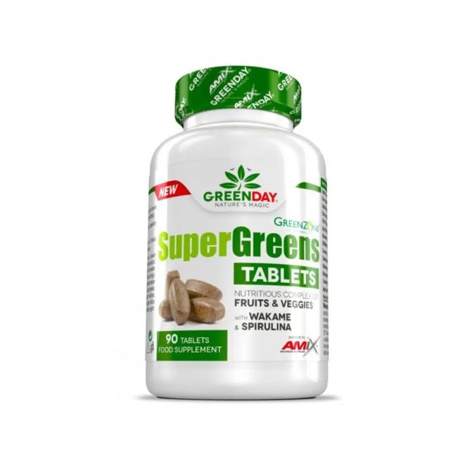 Super Greens 90 tabs Amix Greenday