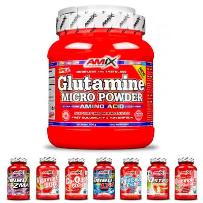 Amix Glutamine Micro Powder 500 gr