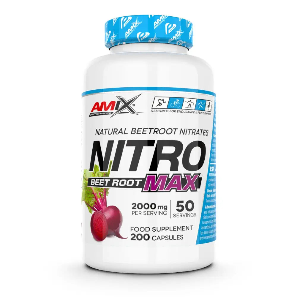 Nitro Beet Root MaX 200 Vcaps Amix Performance