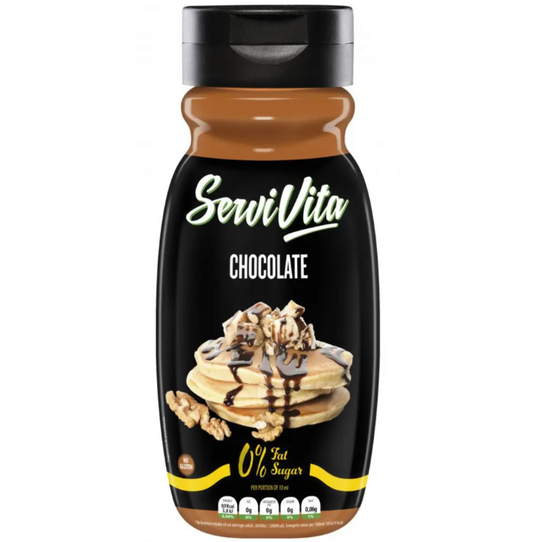 Salsa Zero Sabor Chocolate ServiVita 320 ml