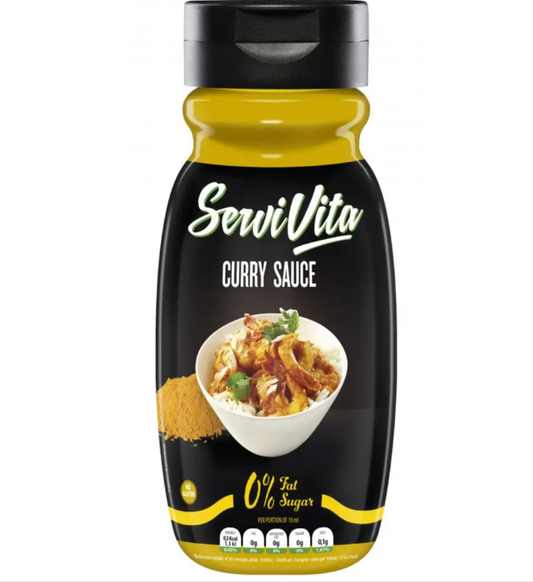 Salsa Zero Sabor Curry ServiVita 320 ml