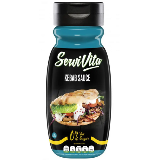 Salsa Zero Sabor Kebab ServiVita 320 ml