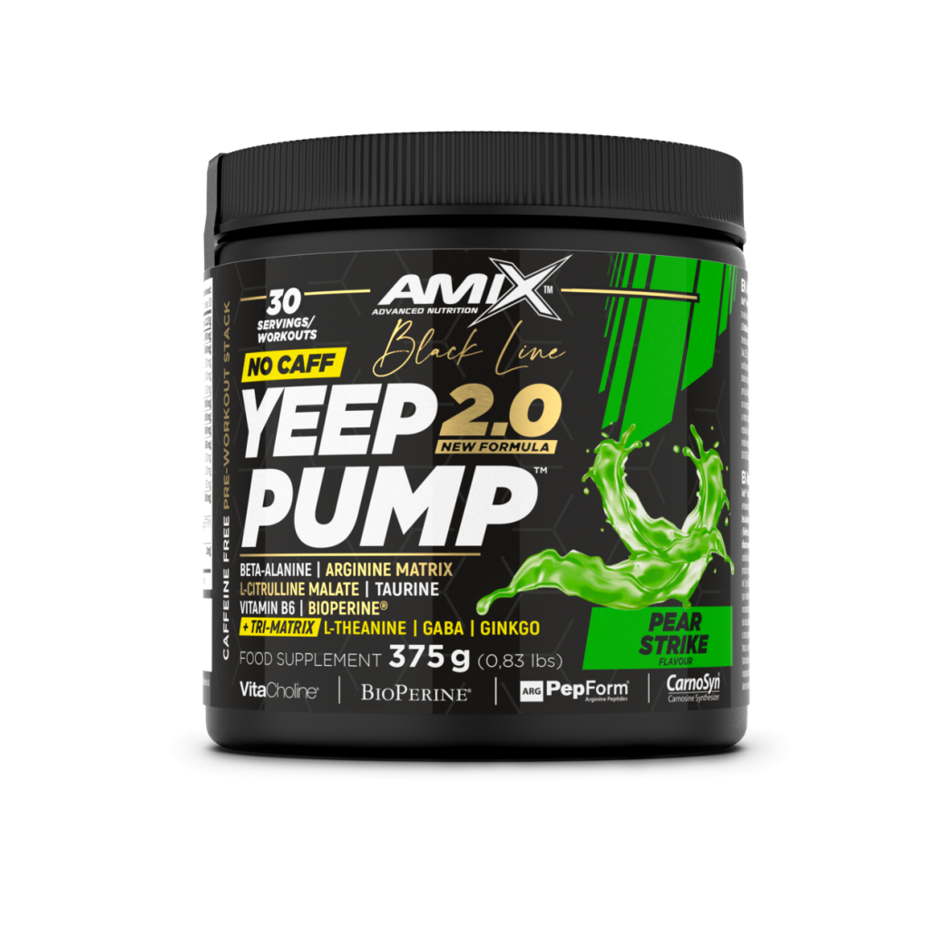 Amix Black Line Yeep Pump 2.0 sin cafeína 375 g