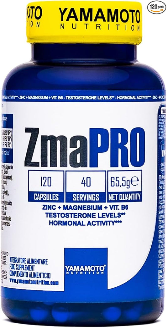 YAMAMOTO NUTRITION ZmaPRO 120 cápsulas