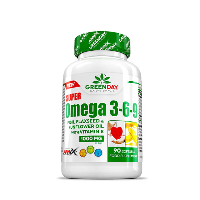 Super Omega 3-6-9 90 caps - Greenday®