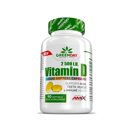 Amix Greenday Vitamina D3 2.500 UI 90 cápsulas