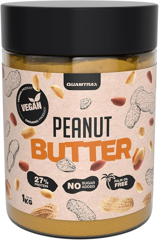 Peanut Butter (Mantequilla de Cacahuete) QUAMTRAX 1KG