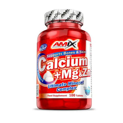 Multimineral Calcio + Magnesio & Zinc 100 tabs – Amix™