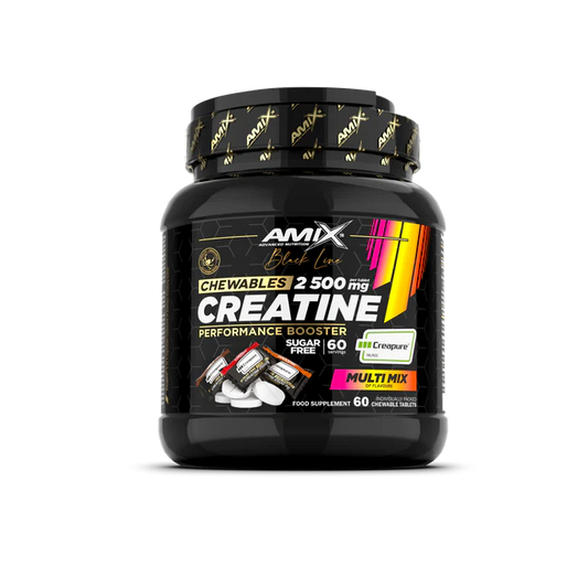 Creatina Creapure formato masticable - Black Line 60 tbl