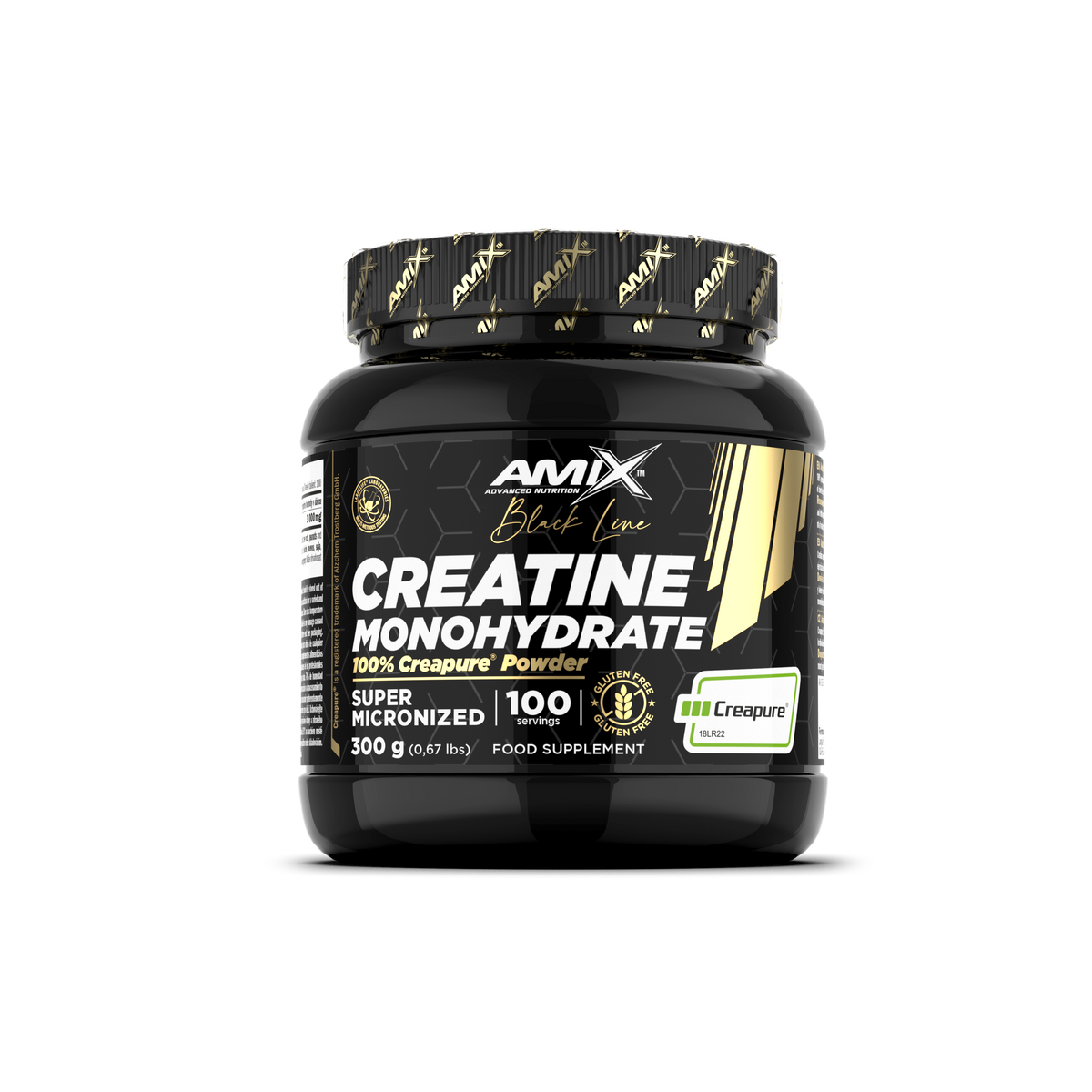 Amix Black Line Creatina Monohidrato Creapure 300 g