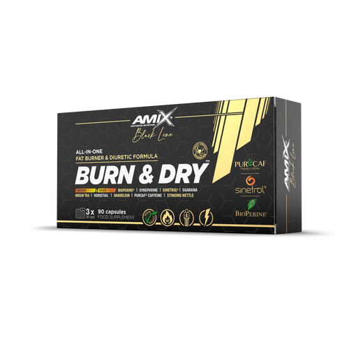 Amix Black Line Burn&Dry 90 cápsulas