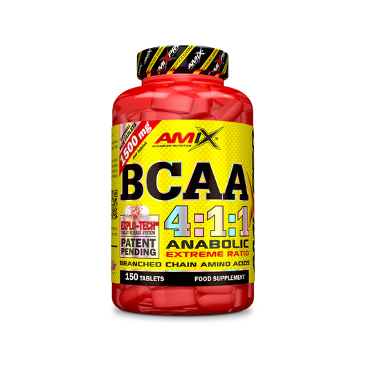 Aminoácidos BCAA 4:1:1 150 tabs – Amix Pro®