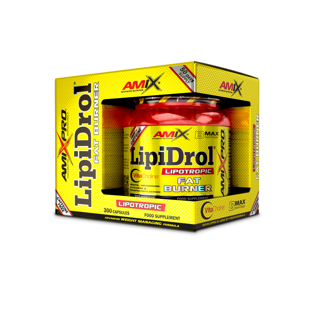 Amix Pro Lipidrol Fat Burner 300 cápsulas