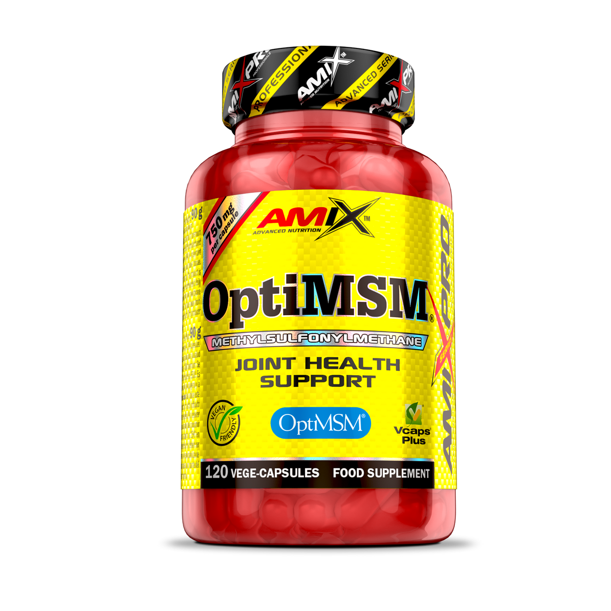 Amix Pro OptiMSM 3000 mg 120 cápsulas