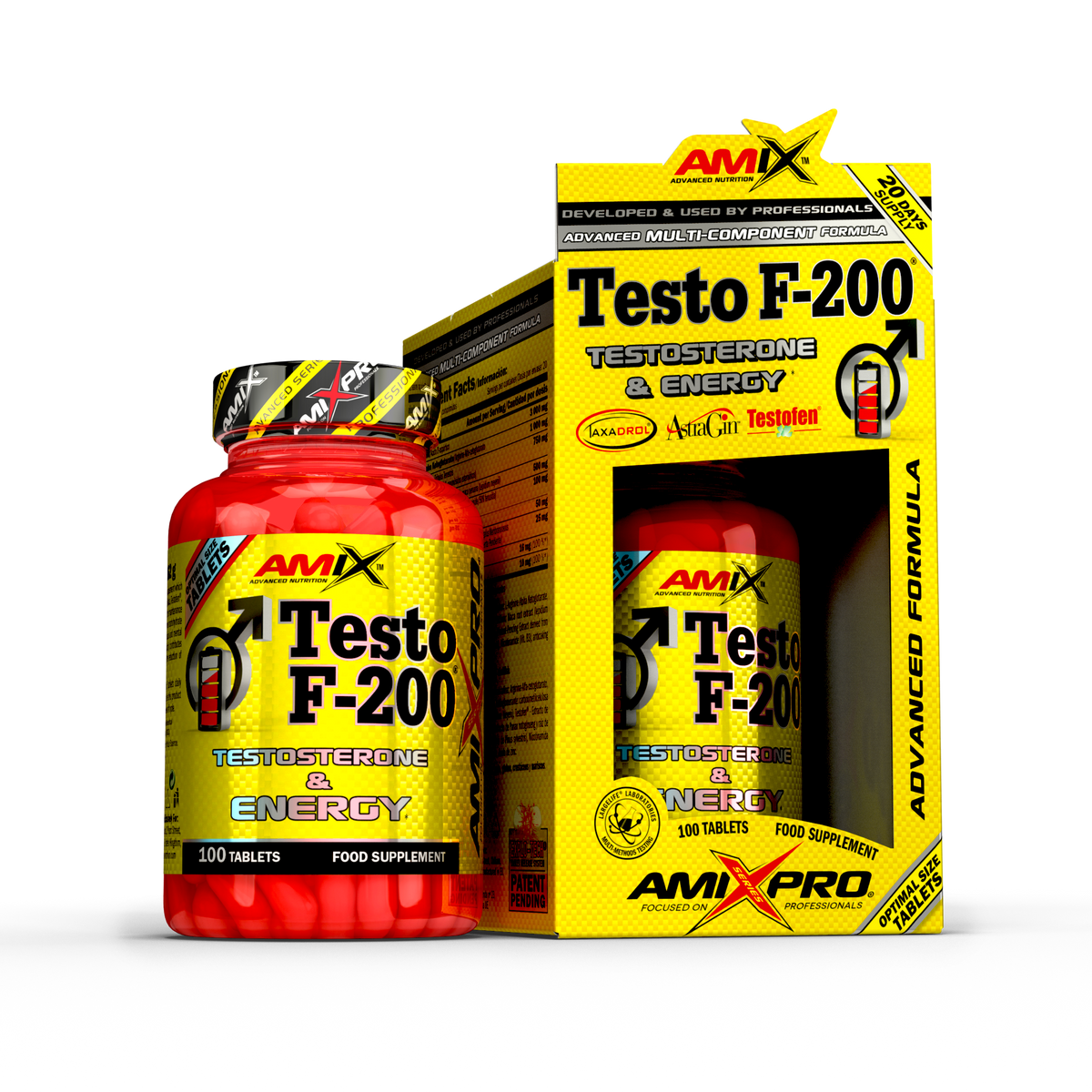 Amix Pro Testo F-200 100 tabletas