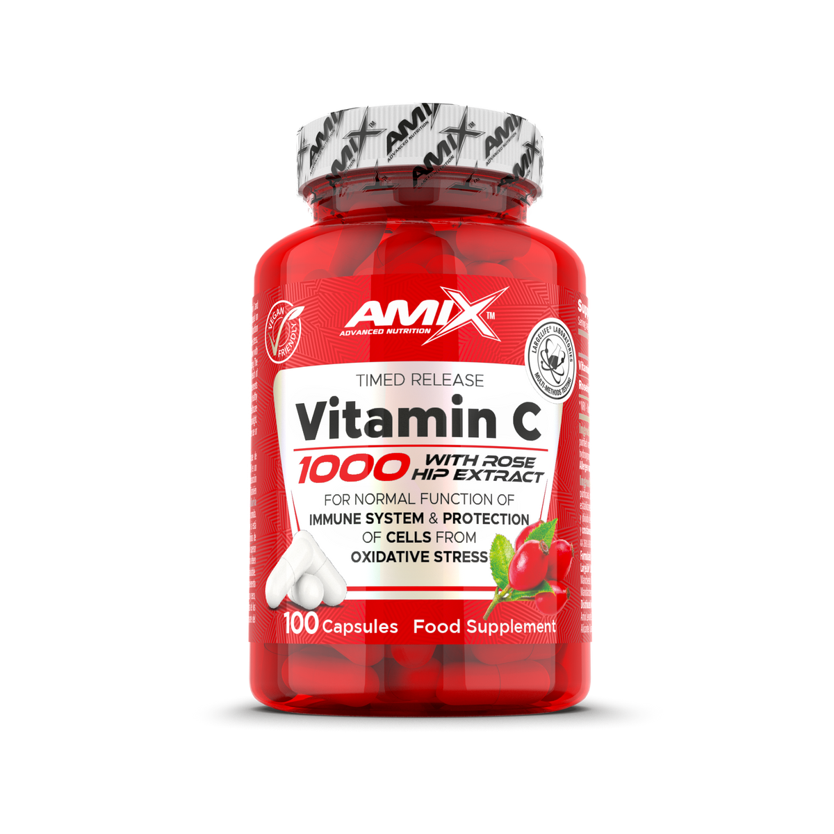 Amix Vitamina C 1000 mg 100 cápsulas