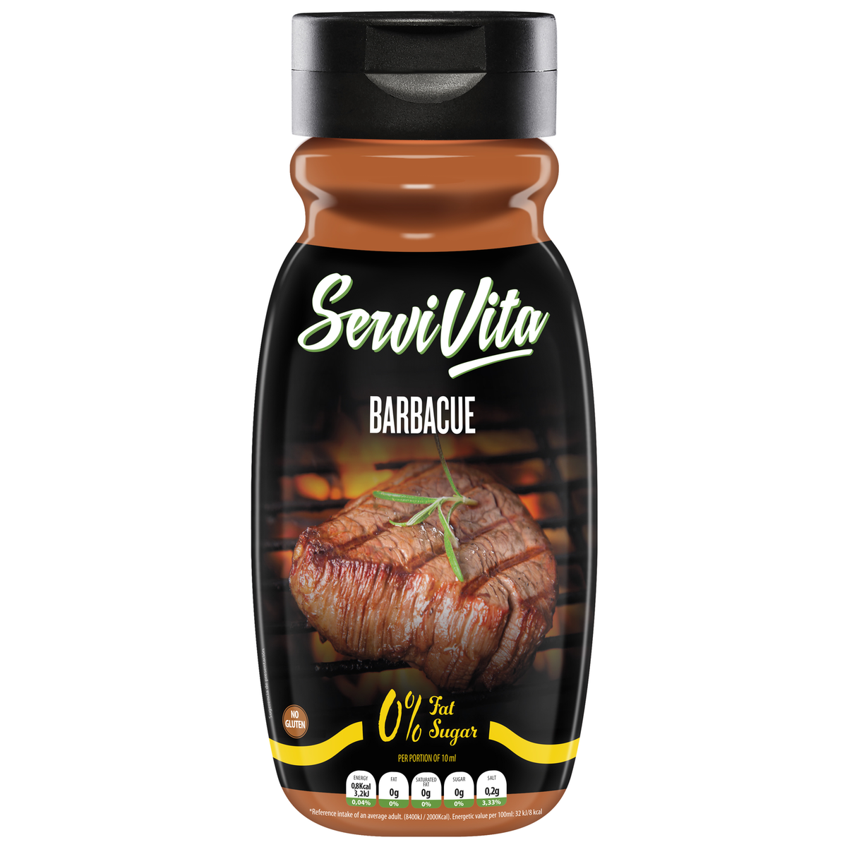 Servivita Salsa Zero 320 ml Barbacoa