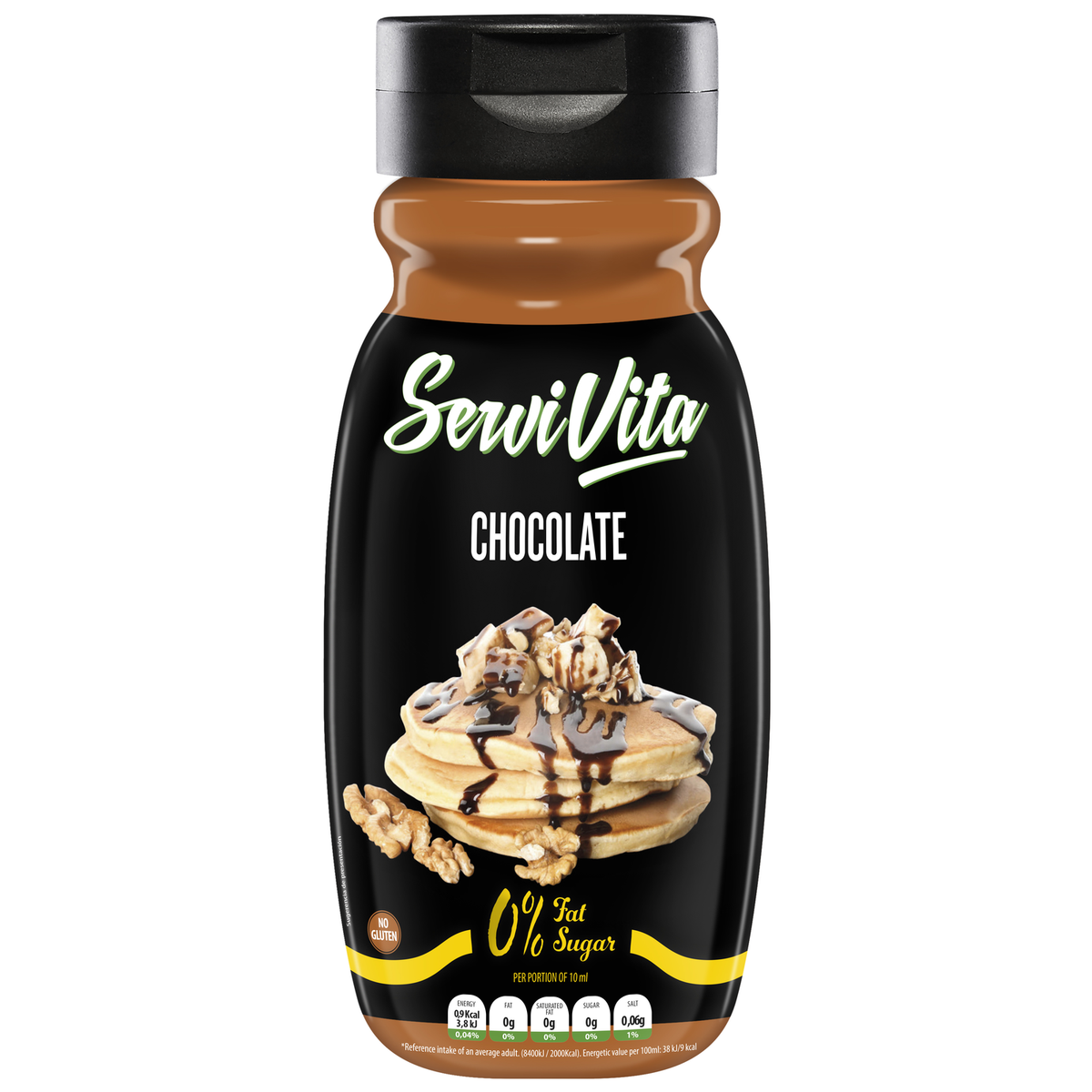 Servivita Salsa Zero 320 ml Chocolate
