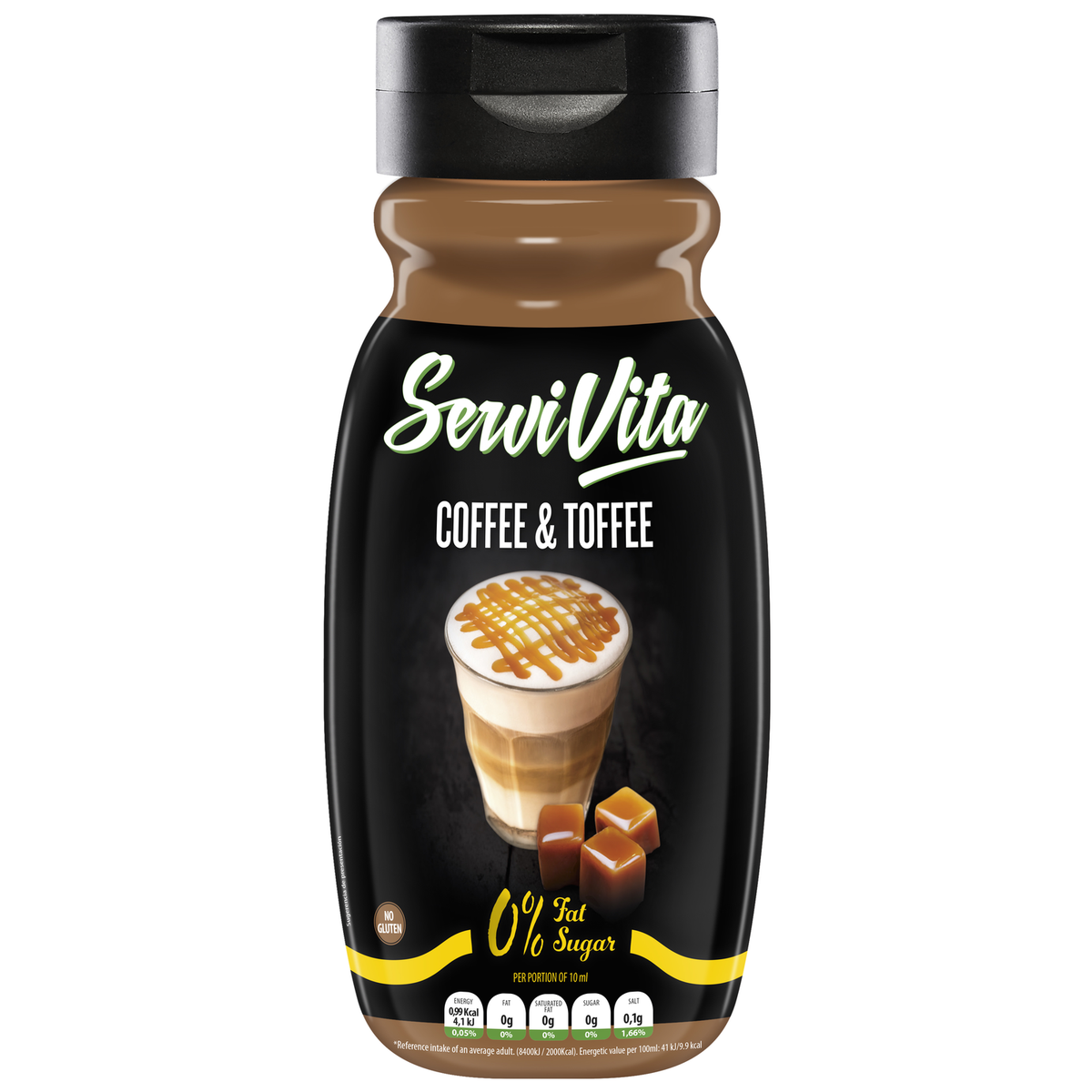 Servivita Salsa Zero 320 ml Coffee y Toffee