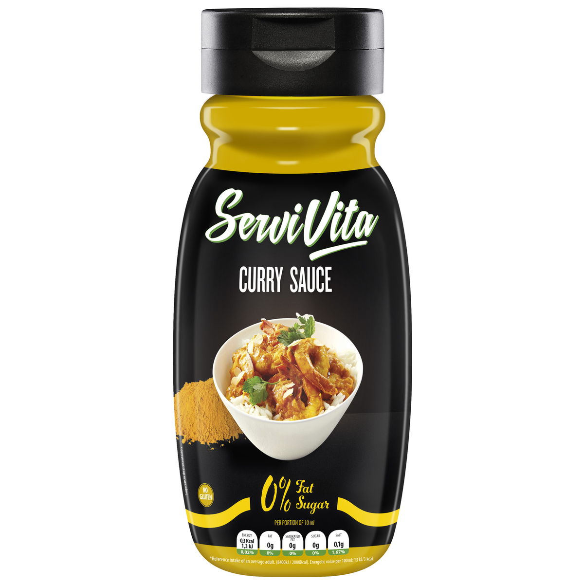 Servivita Salsa Zero 320 ml Curry