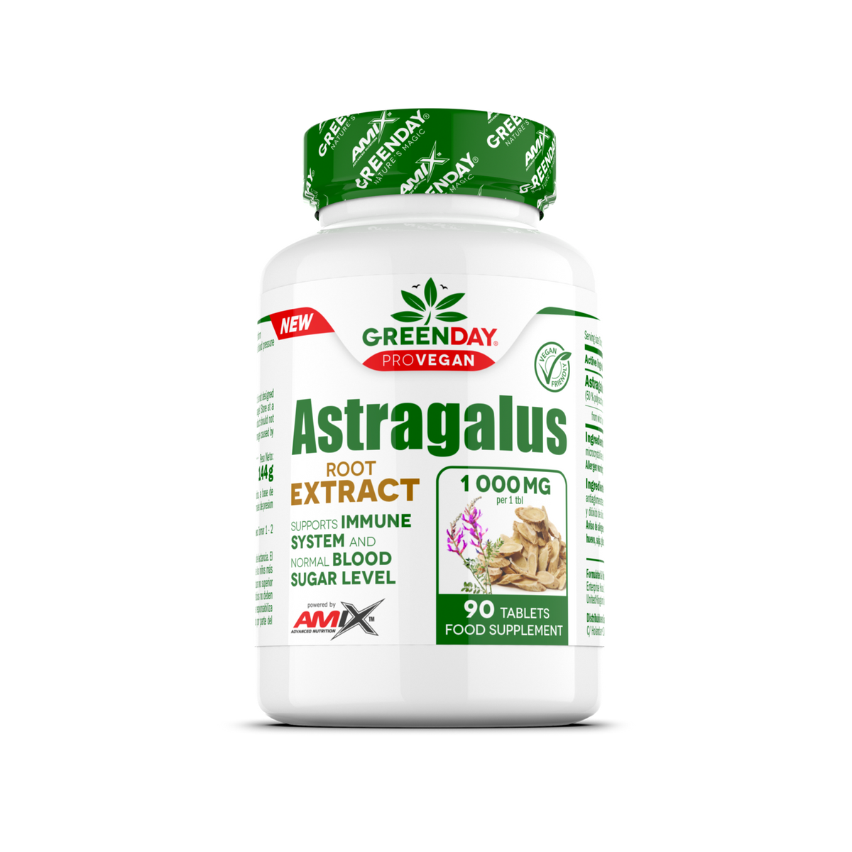 Amix Greenday ProVegan Astragalus 90 tabletas