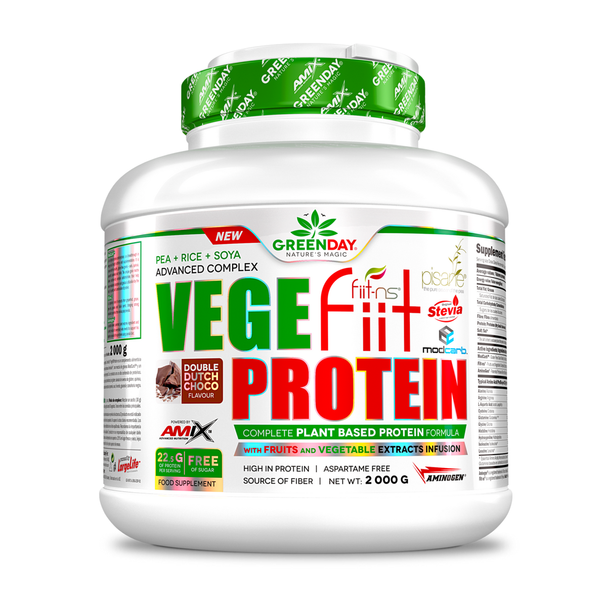 Amix Greenday VEGEfiit Protein