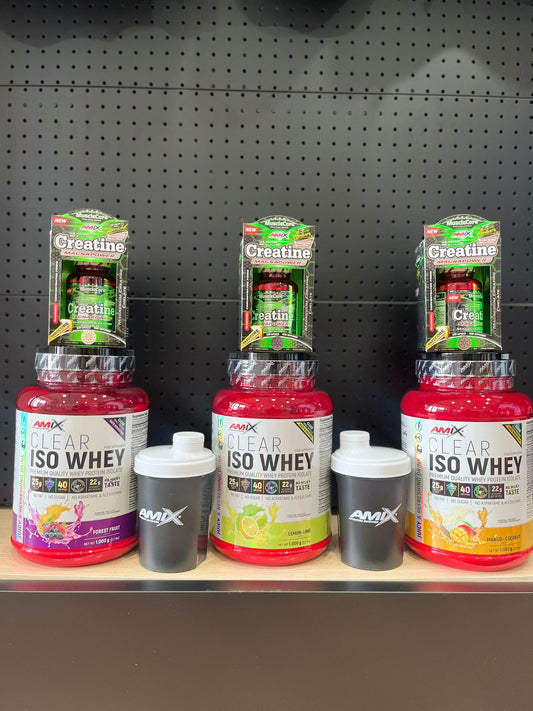 Pack Clear Whey Isolate 1KG + Creatina Magnapower