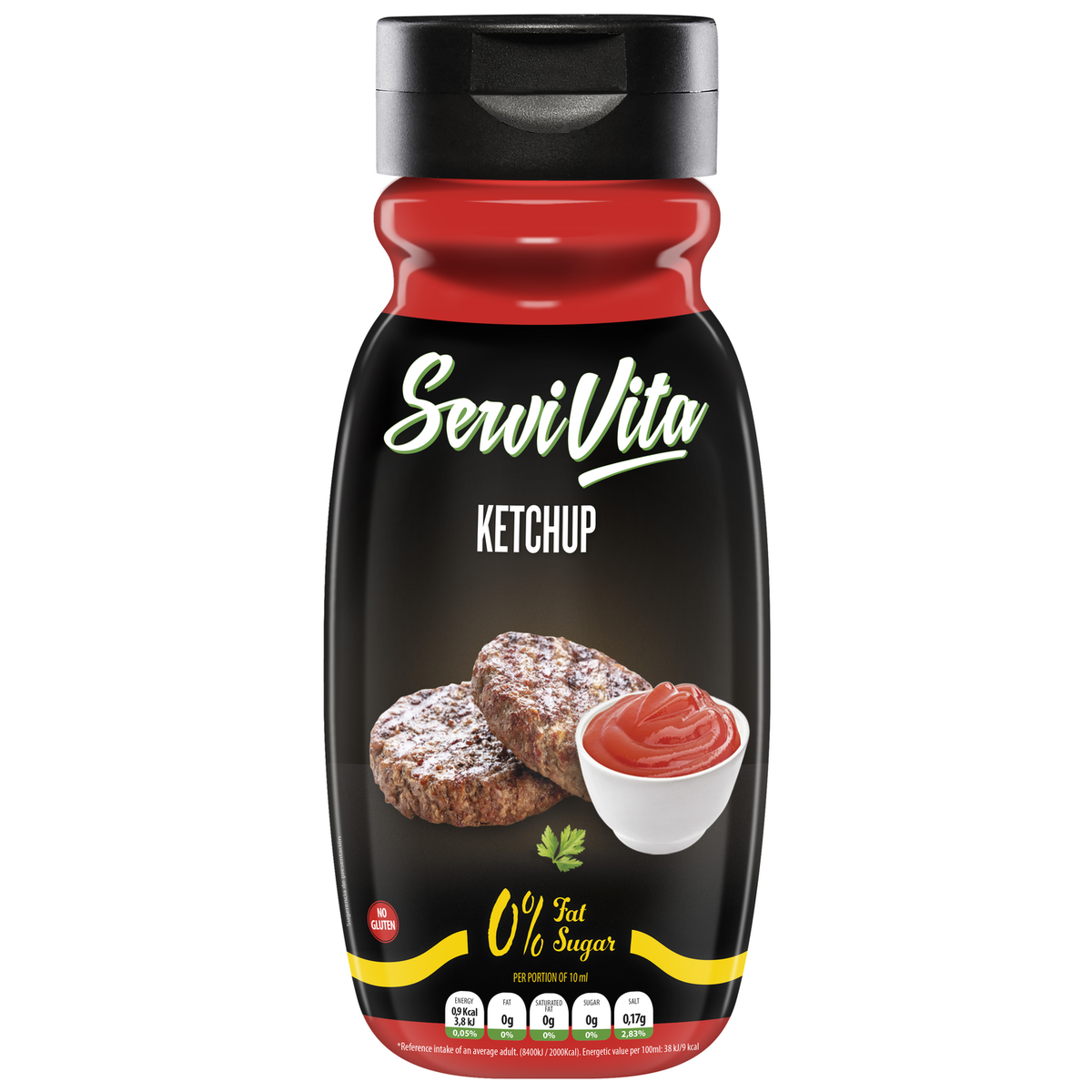 Servivita Salsa Zero 320 ml Ketchup