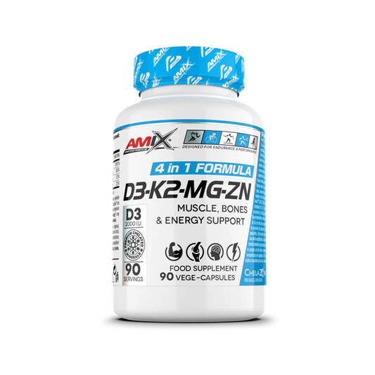 Multivitamínico D3 - K2 - MG - ZN 90 VCaps - Amix Performance