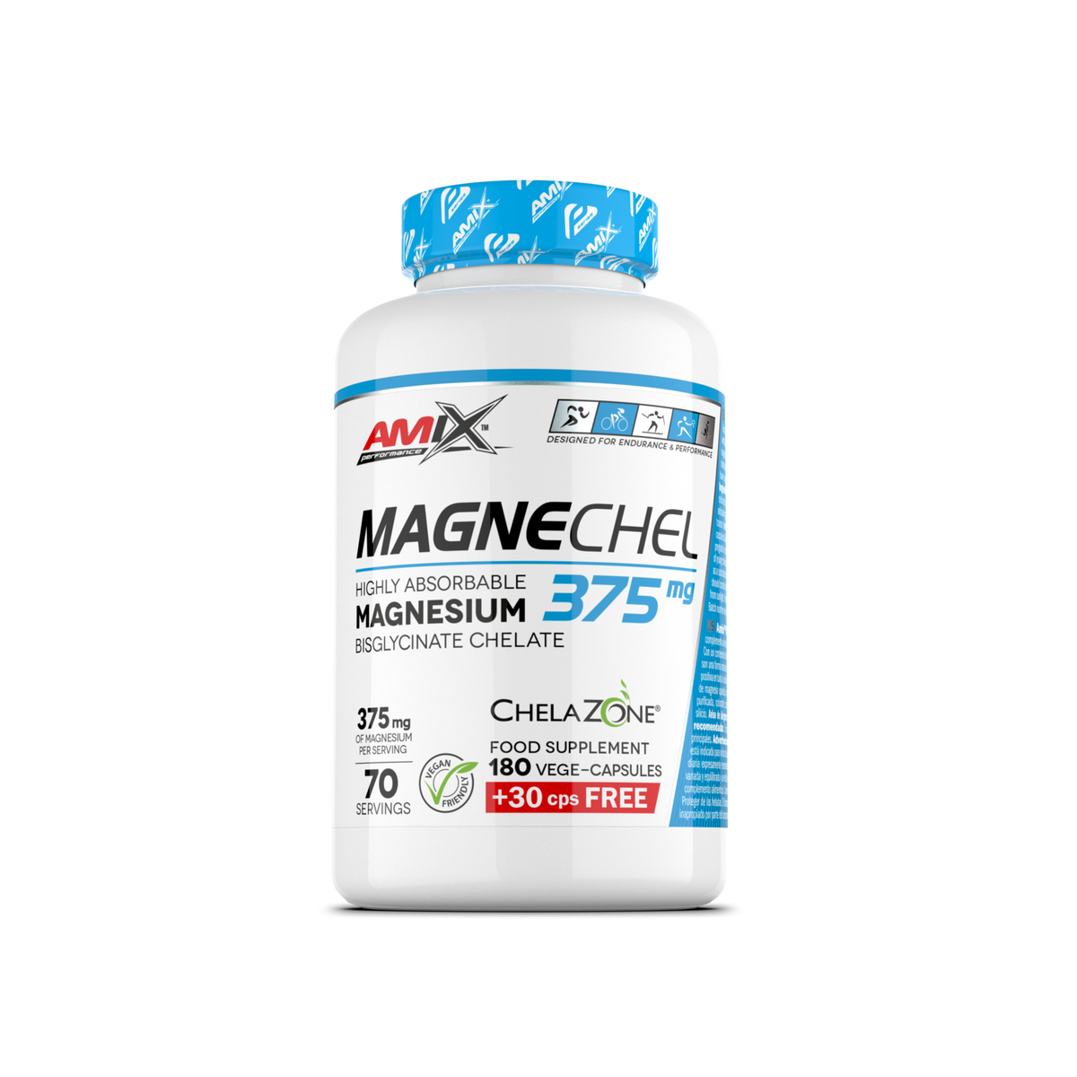 Amix Performance Magnesio Quelado MagneChel 210 cápsulas