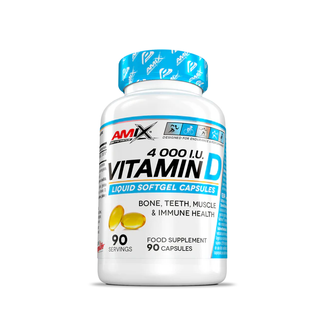 Vitamina D 4.000 UI 90 caps - Amix Performance
