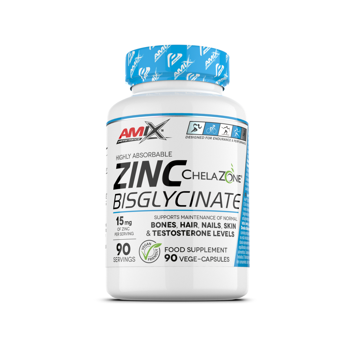 Amix Performance Bisglicinato de Zinc 90 cápsulas