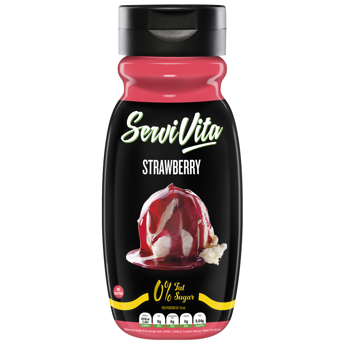 Servivita Salsa Zero 320 ml Fresa