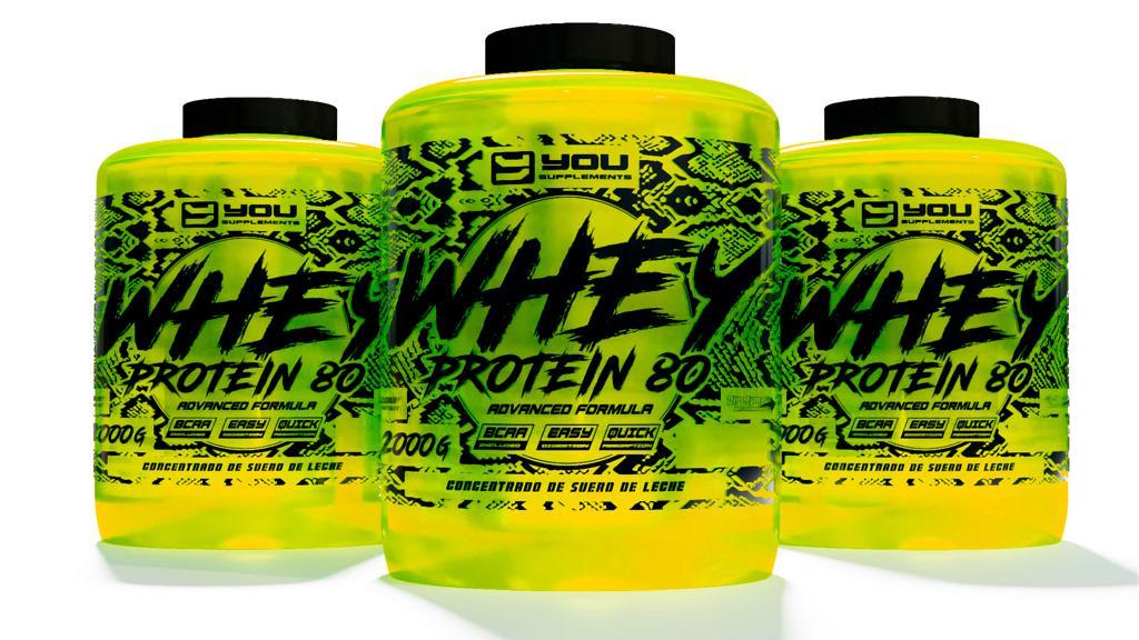 WHEY PROTEIN 80 2kg - YOU SUPPLEMENTS