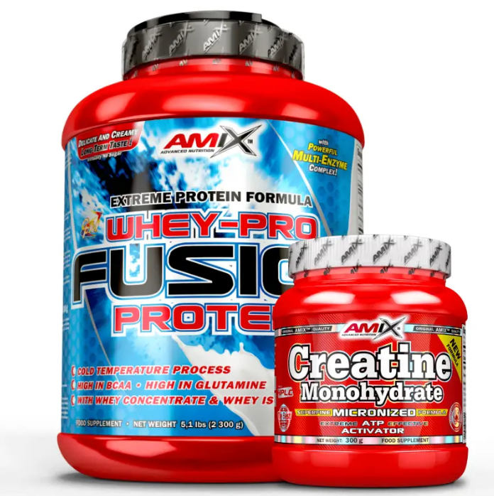Whey-Pro Fusion Protein 2,3kg + Creatina 300 gr