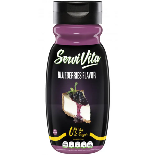 Salsa Zero Sabor Arándanos ServiVita 320 ml