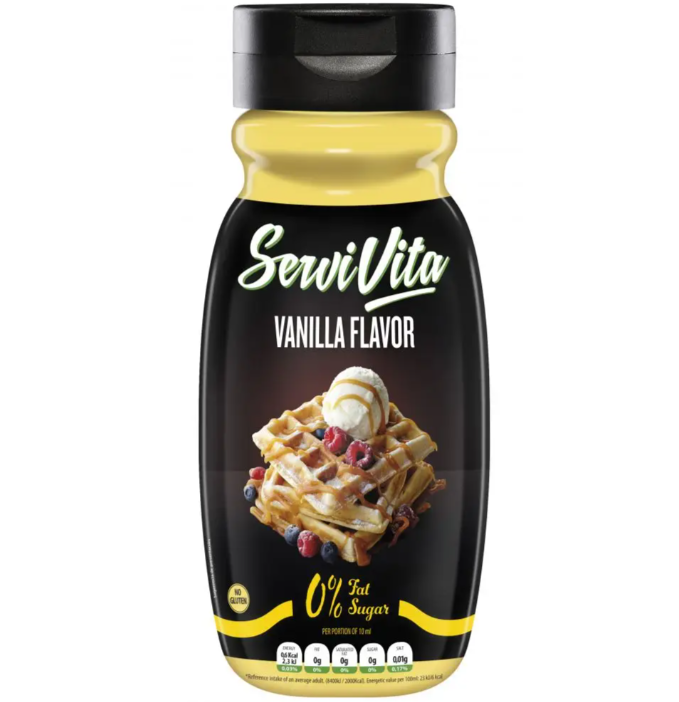 Salsa Zero Sabor Vainilla ServiVita 320 ml