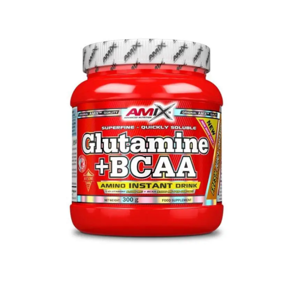 Glutamina + Bcaa´s Aminoacidos Ramificados 300gr
