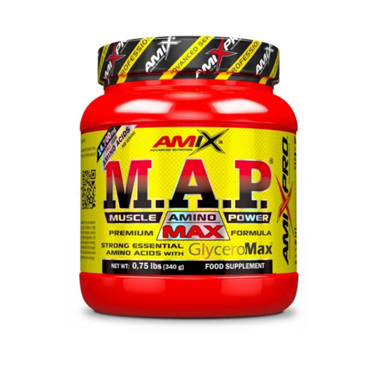 Aminoácidos MAP con GlyceroMax 340 gr Amix Pro