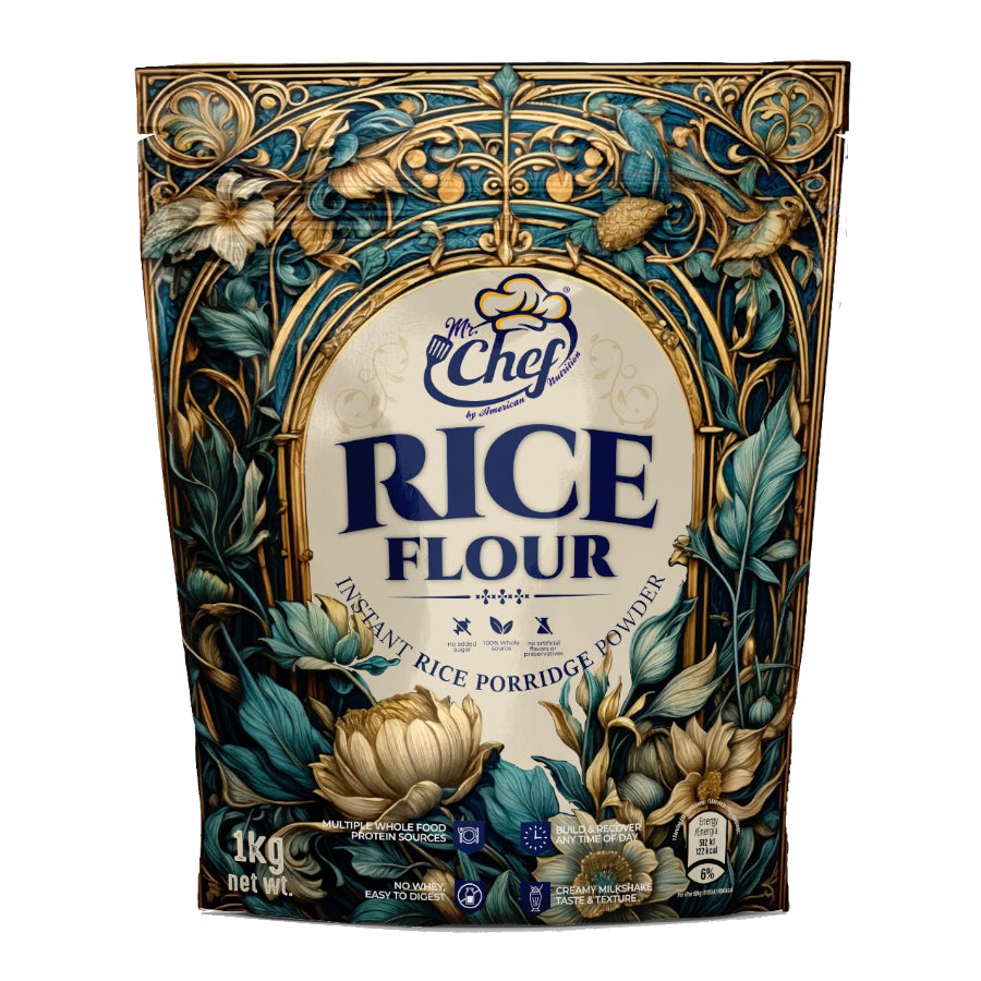 Polvo de papilla de arroz instantánea - Rice Flour Instant - 1Kg - American Nutrition