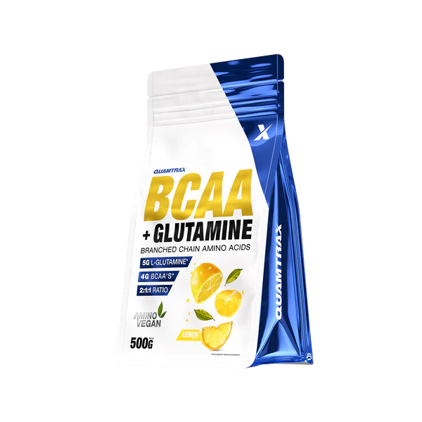 BCAA + glutamina - QUAMTRAX 500GR