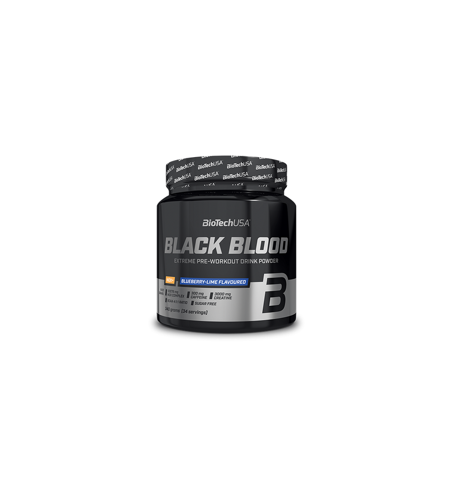 Black Blood NOX+ 340g - Biotech Usa