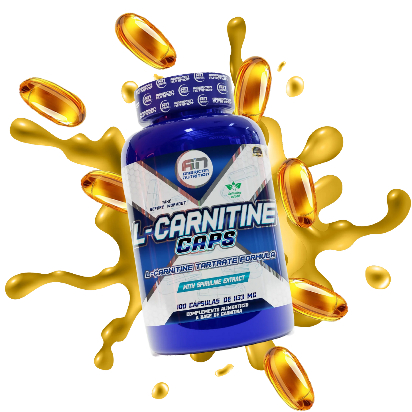 L-Carnitine Caps - 100 caps - American Nutrition
