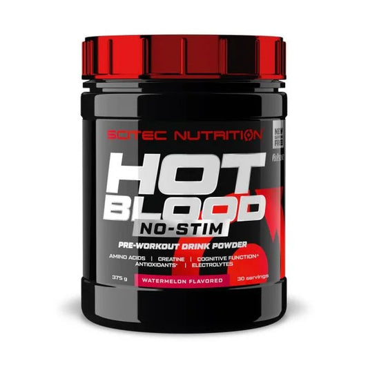 HOT BLOOD NO STIM - 375G SCITEC