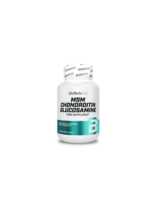MSM Chondroitin Glucosamine 60 Tabletas - Biotech Usa