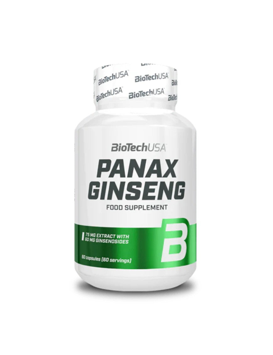 Panax Ginseng 60 Cápsulas - Biotech Usa