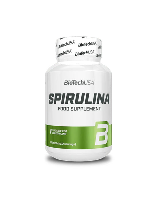 Spirulina 100 Tabletas - Biotech Usa