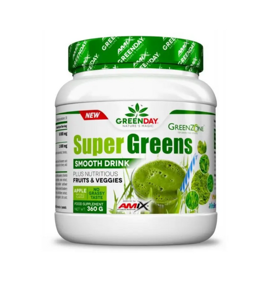 Super Greens Smooth Drink 360 gr Amix GreenDay